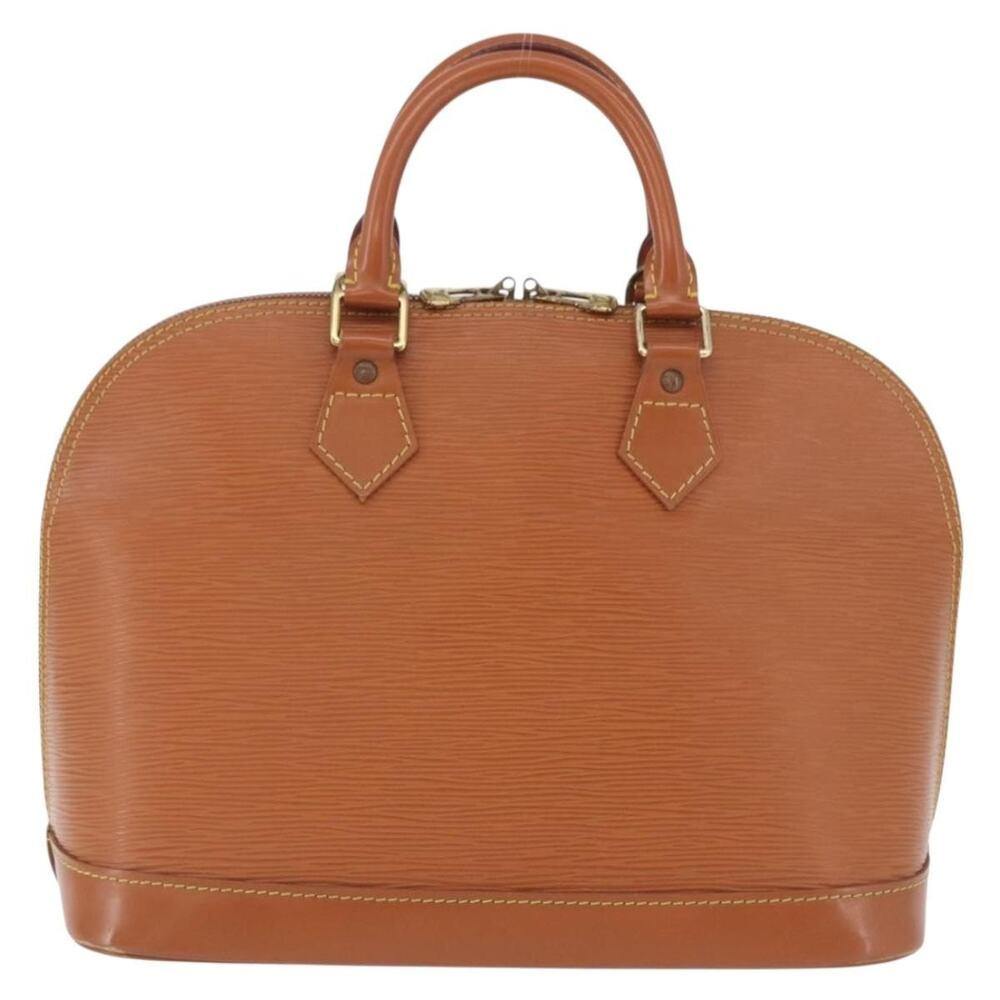 Louis Vuitton Epi Alma Handbag Gold